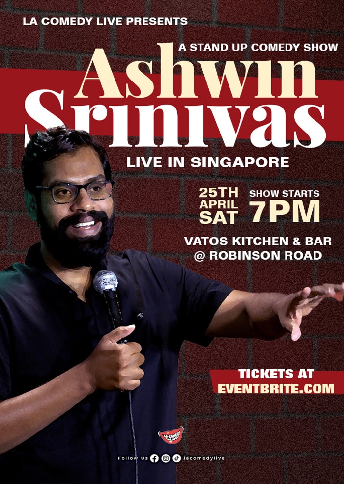 Ashwin Srinivas Live in Singapore