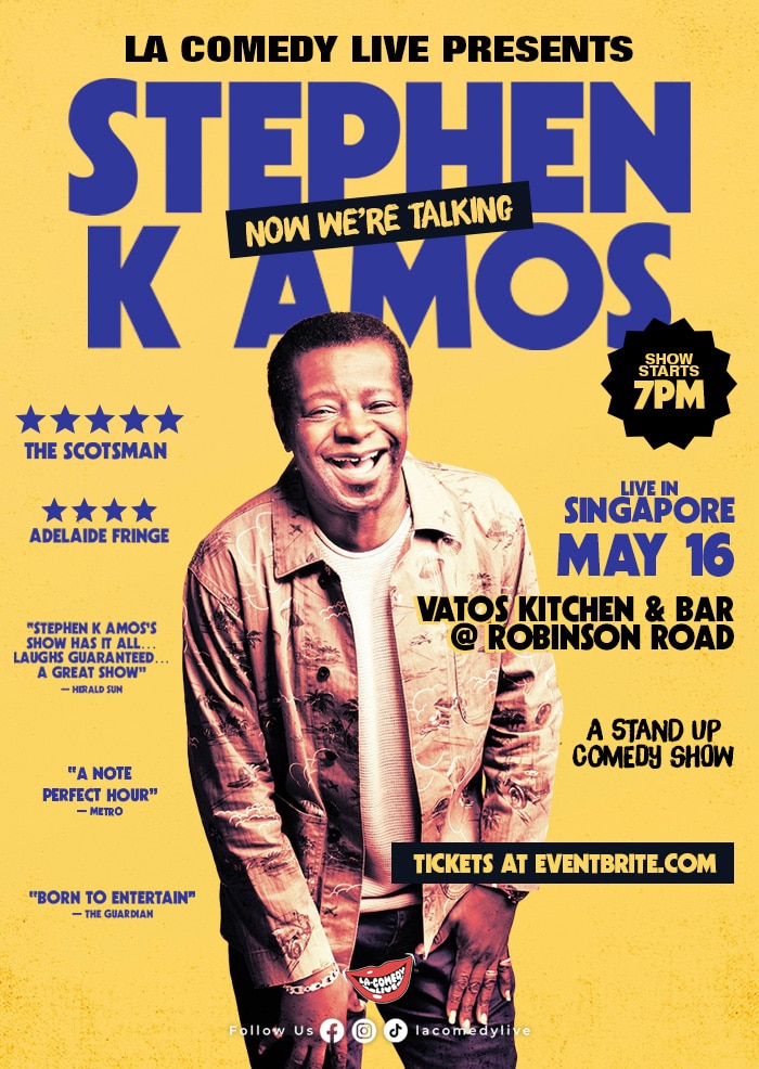 Stephen K Amos Live in Singapore