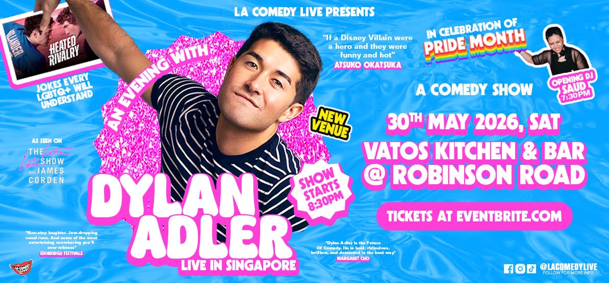 Dylan Adler Live in Singapore