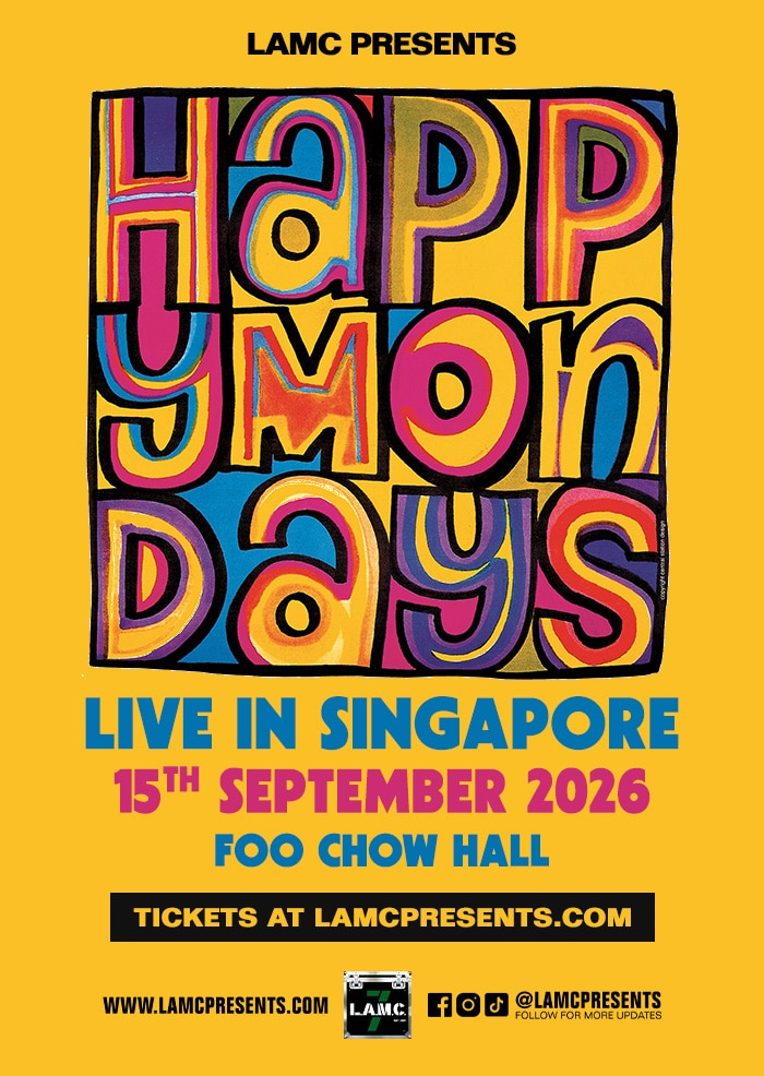 Happy Mondays Live in Singapore