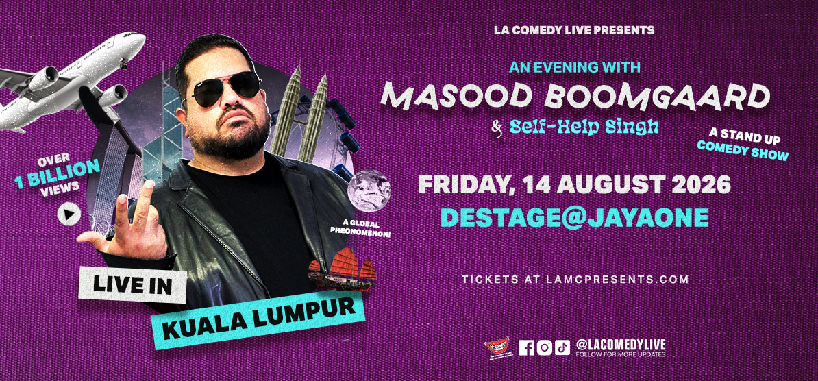 Masood Boomgaard Live in Malaysia