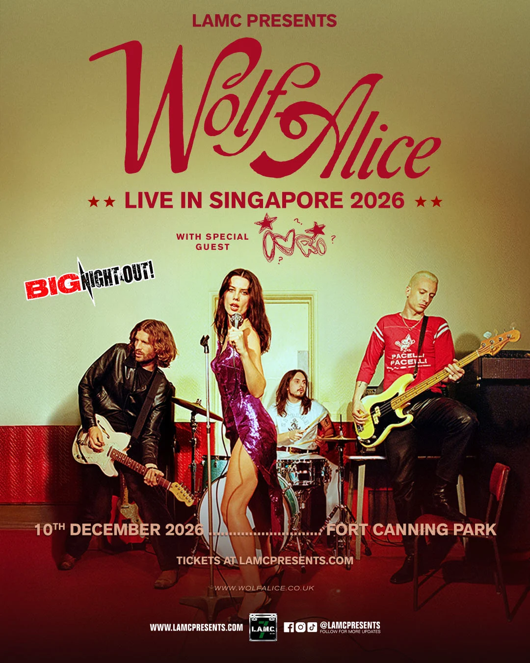 Wolf Alice Live in Singapore