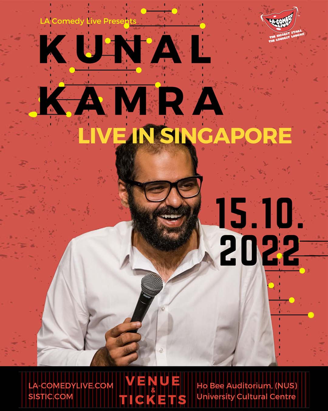 KUNAL KAMRA 2022 show poster