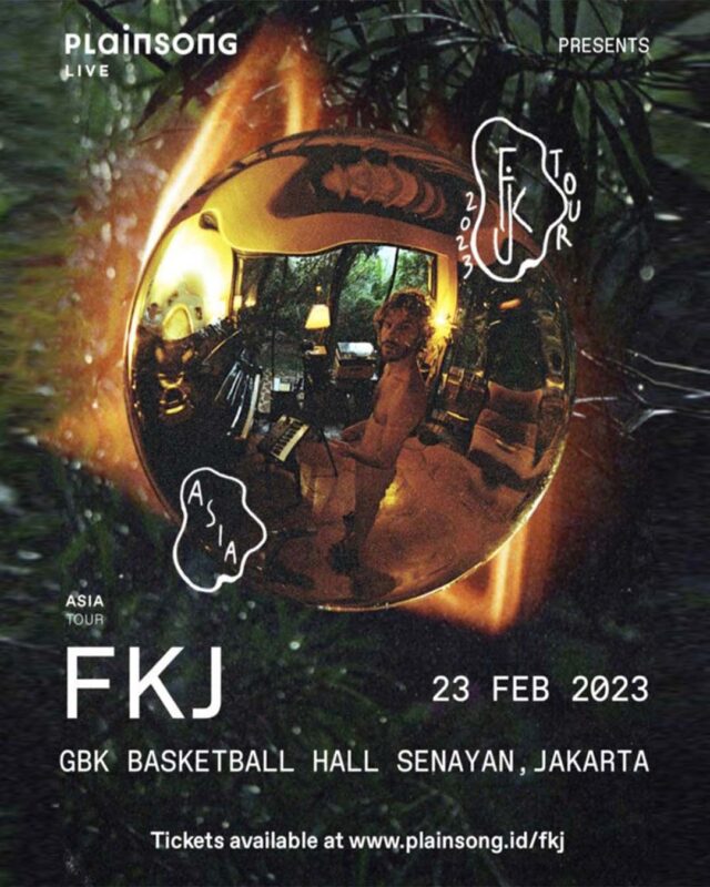 FKJ 2023 show poster