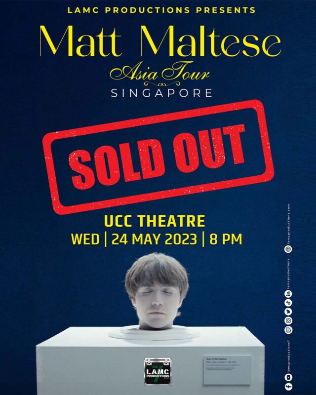 MATT MALTESE 2023 show poster