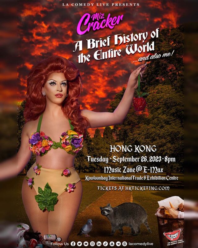 MIZ CRACKER 2023 show poster