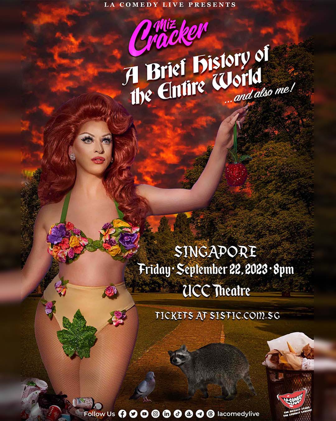 MIZ CRACKER 2023 show poster