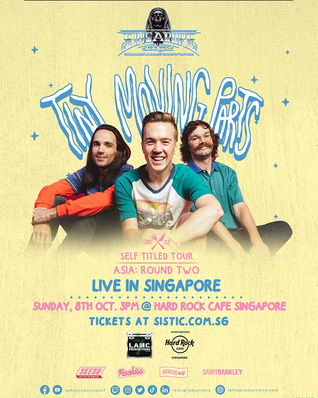 TINY MOVING PARTS 2023 show poster