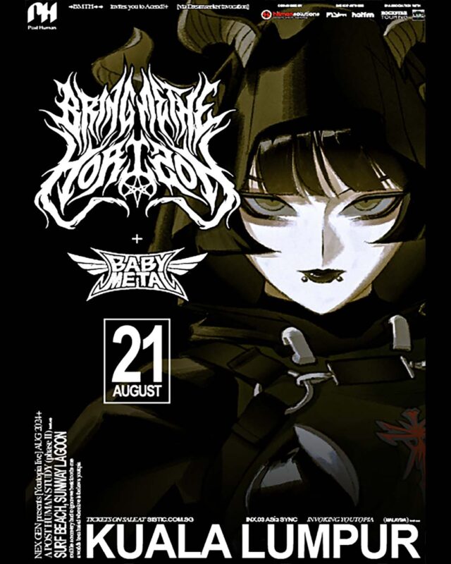 BRING ME THE HORIZON 2024 show poster