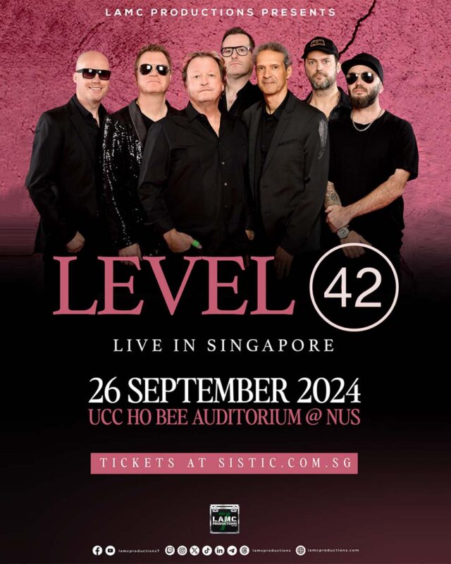 LEVEL 42 2024 show poster