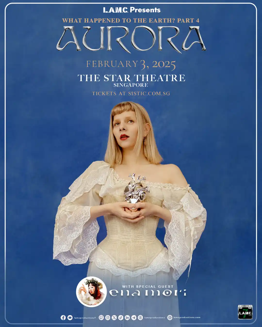 AURORA 2025 show poster