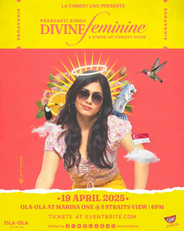 PRASHASTI SINGH 2025 show poster