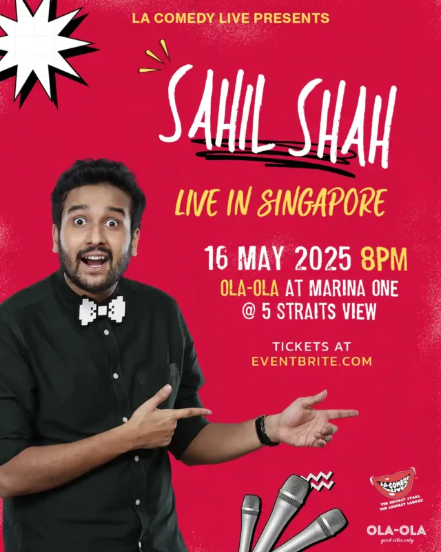 SAHIL SHAH 2025 show poster
