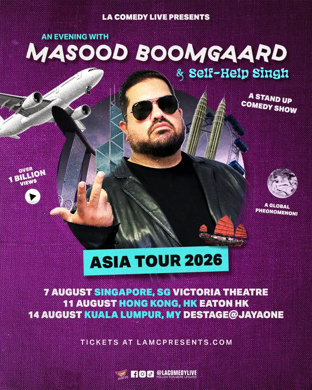 masood boomgaard 2026 show poster