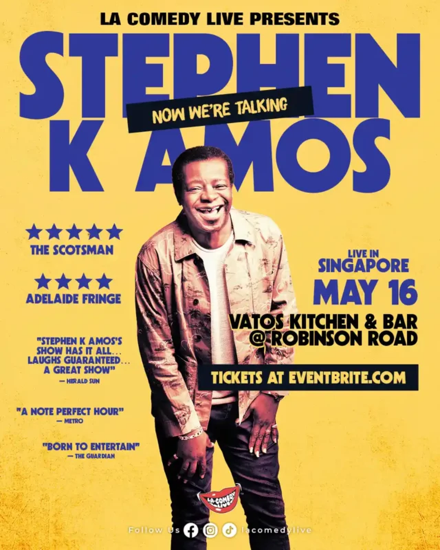 stephen k amos 2026 show poster